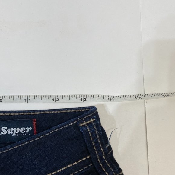 Silver Jeans Suki High Straight Denim Jeans Dark Washed - 27 x 34 - Picture 5 of 5